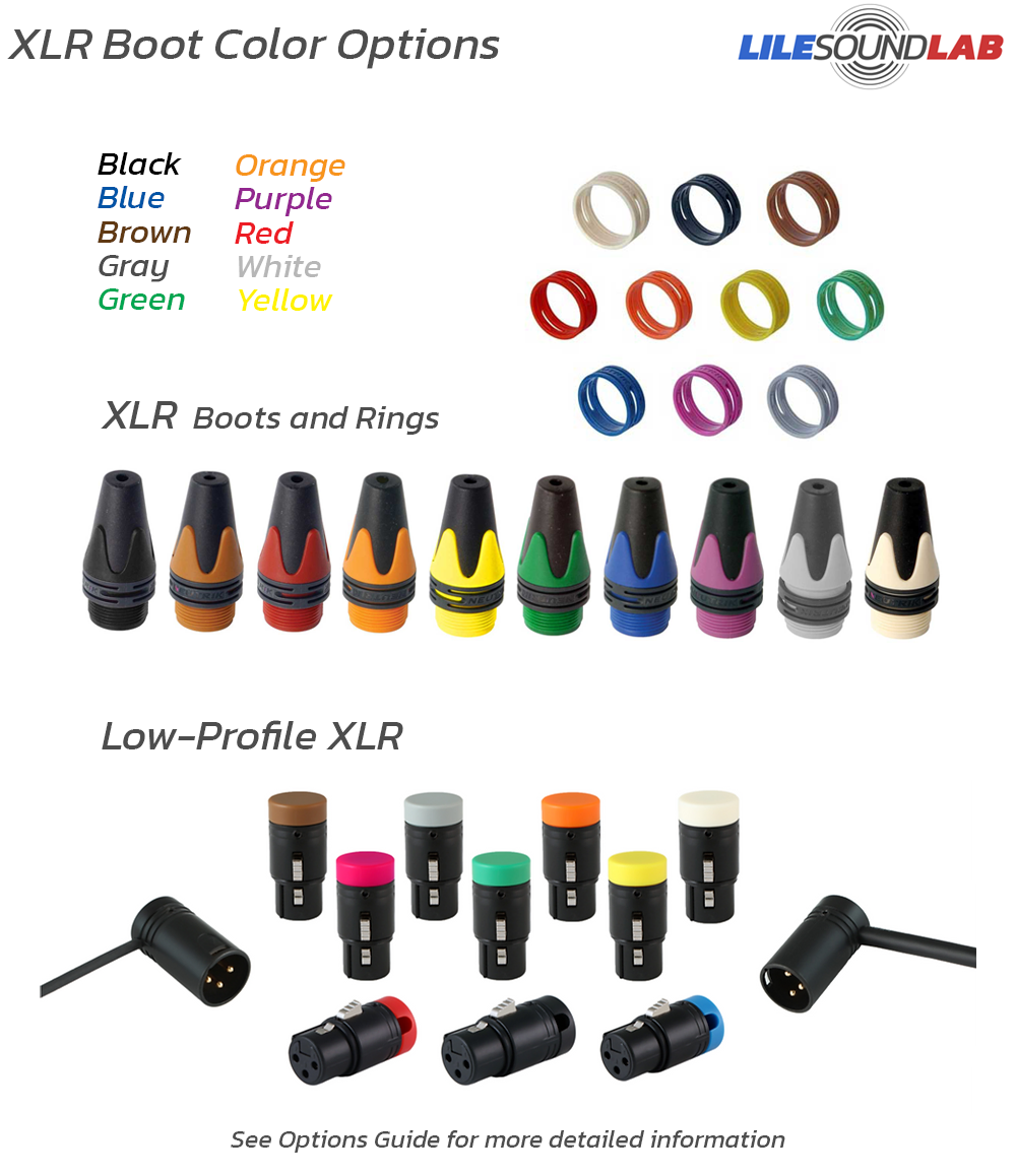 XLR Boot Color Options